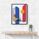 Bauhaus Wall Art B81 Bauhaus Wall Art B81