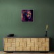 Buddha Head Abstract Color Wall Art