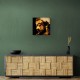 Buddha Head Abstract Color 5 Wall Art