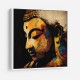 Buddha Head Abstract Color 5 Wall Art