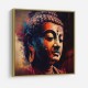 Buddha Head Abstract Color 3 Wall Art