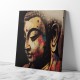 Buddha Head Abstract Color 6 Wall Art