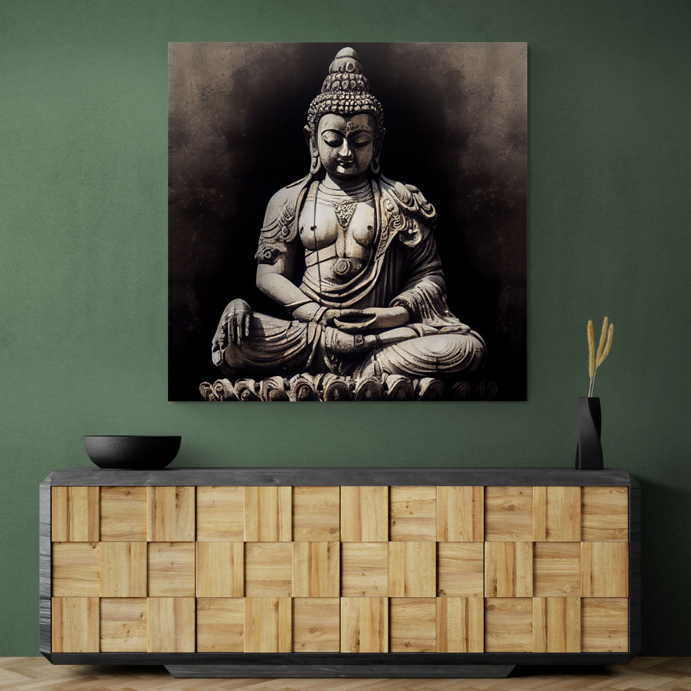 Buddha Statue Wall Art