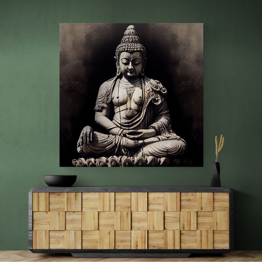 Buddha Statue Wall Art