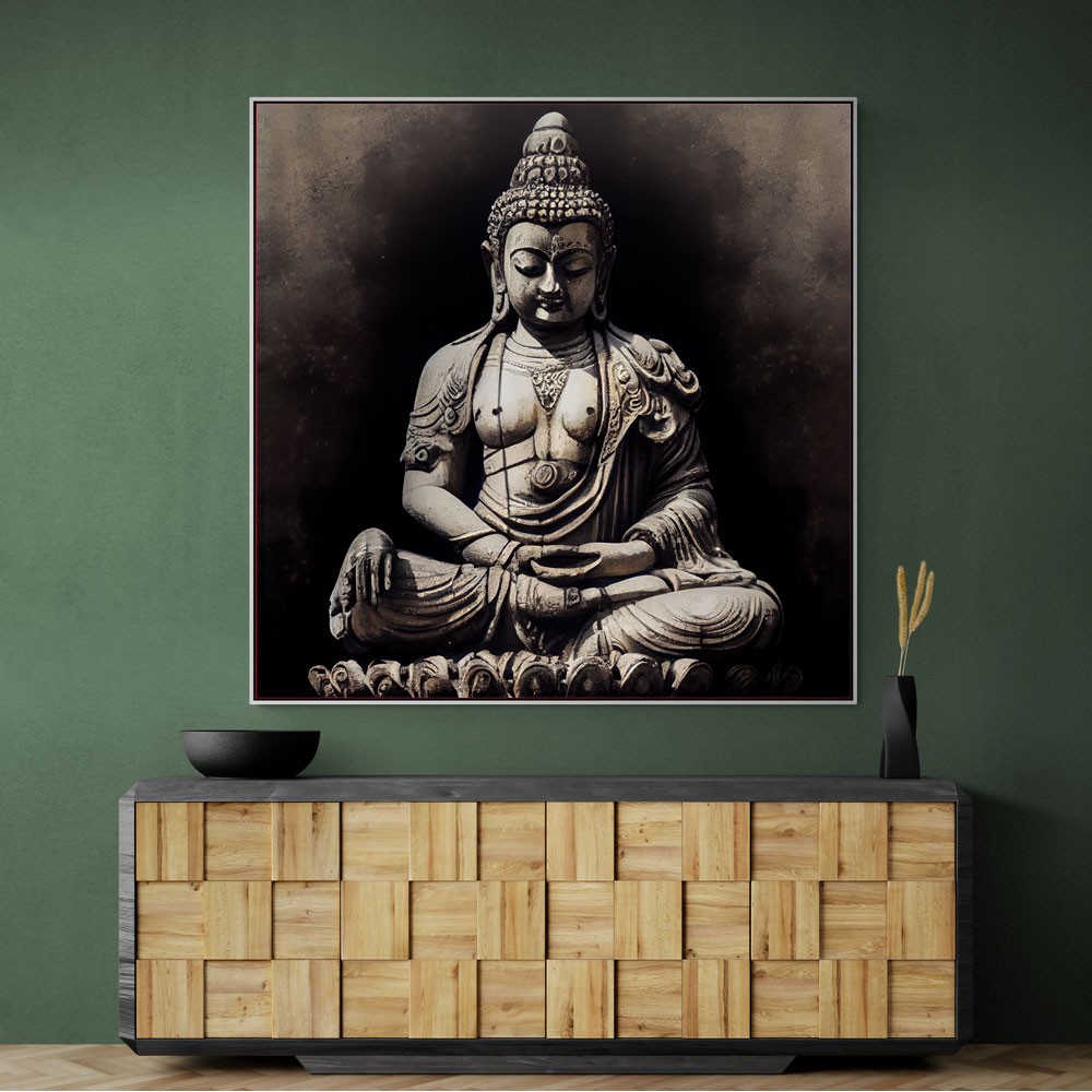 Buddha Statue Wall Art