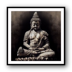 Buddha Statue Wall Art