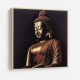 Buddha Golden Statue Wall Art