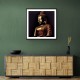 Buddha Golden Statue Wall Art