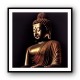 Buddha Golden Statue Wall Art