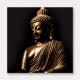 Buddha Golden Statue 2 Wall Art