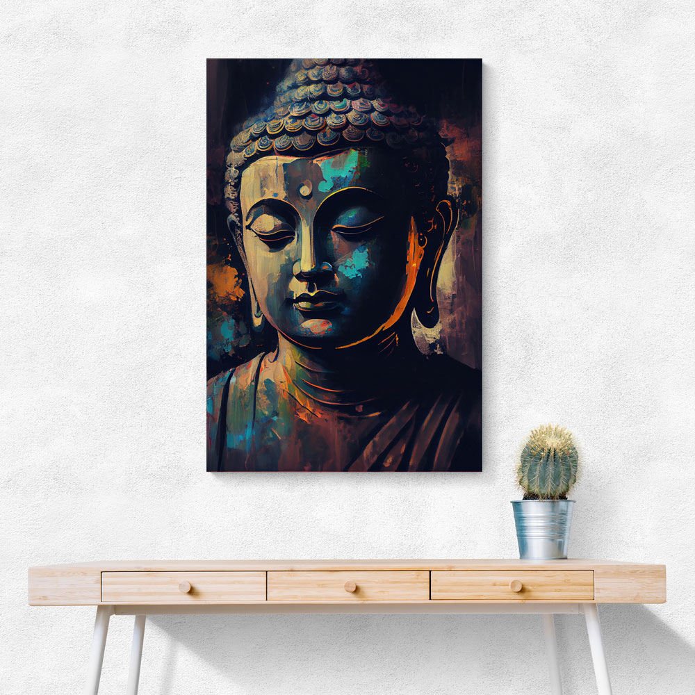 Buddha Abstract 1 Wall Art