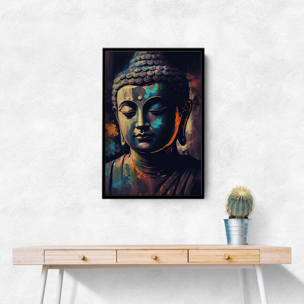 Buddha Abstract 1 Wall Art