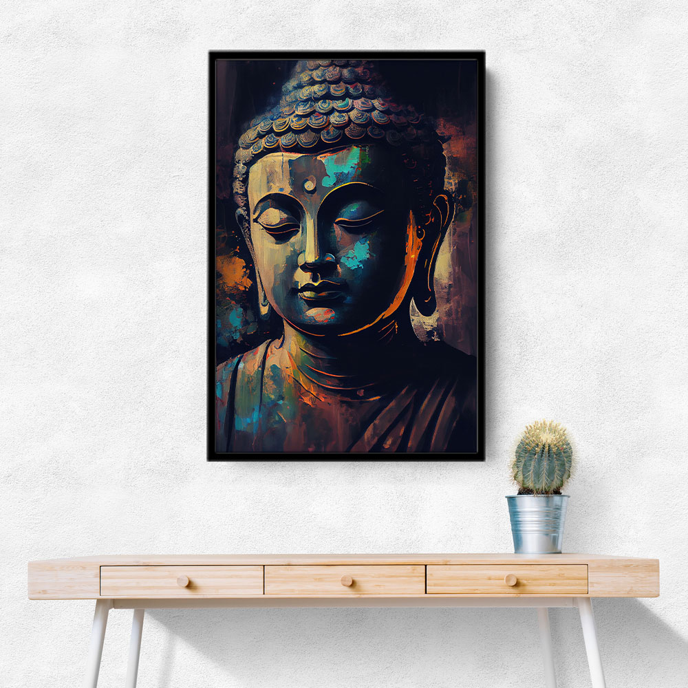 Buddha Abstract 1 Wall Art