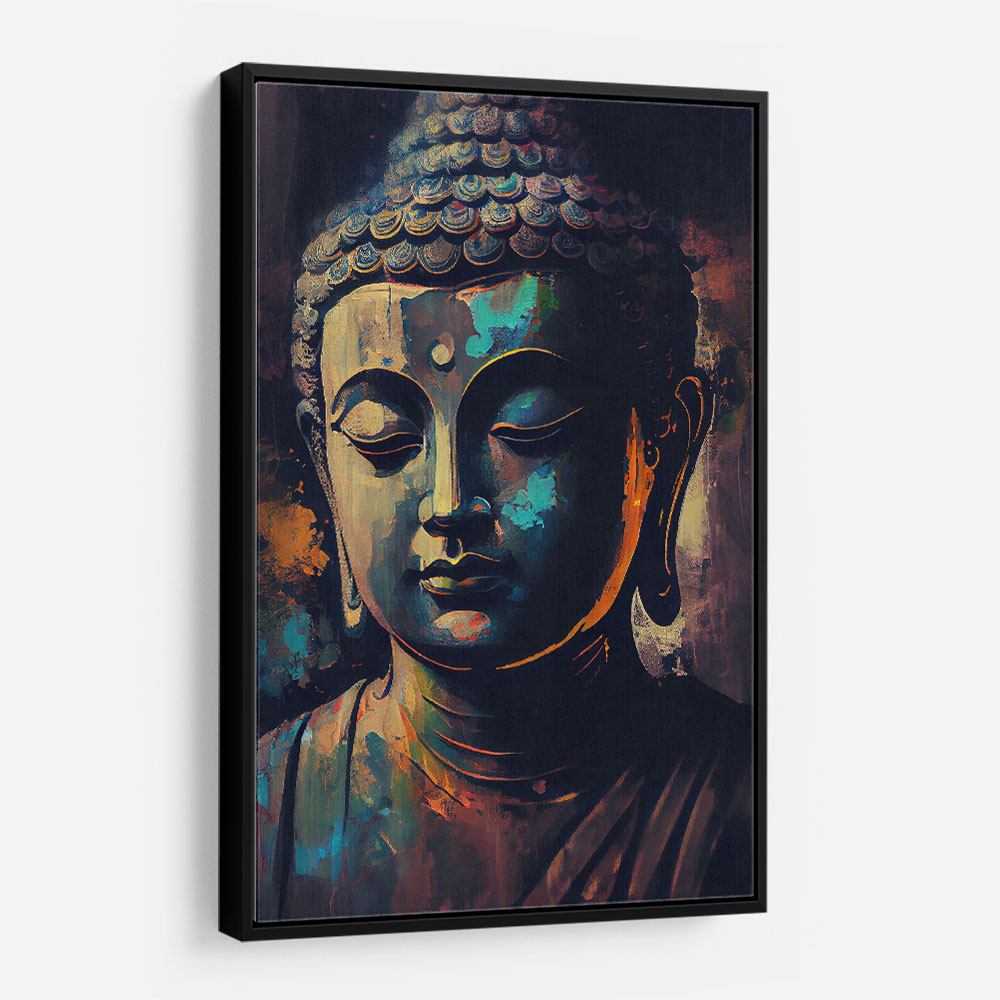 Buddha Abstract 1 Wall Art