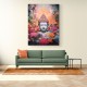 Buddha Flowers Wall Art