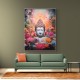 Buddha Flowers Wall Art