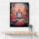 Buddha Flowers Wall Art