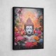 Buddha Flowers Wall Art