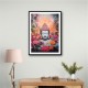 Buddha Flowers Wall Art