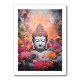 Buddha Flowers Wall Art