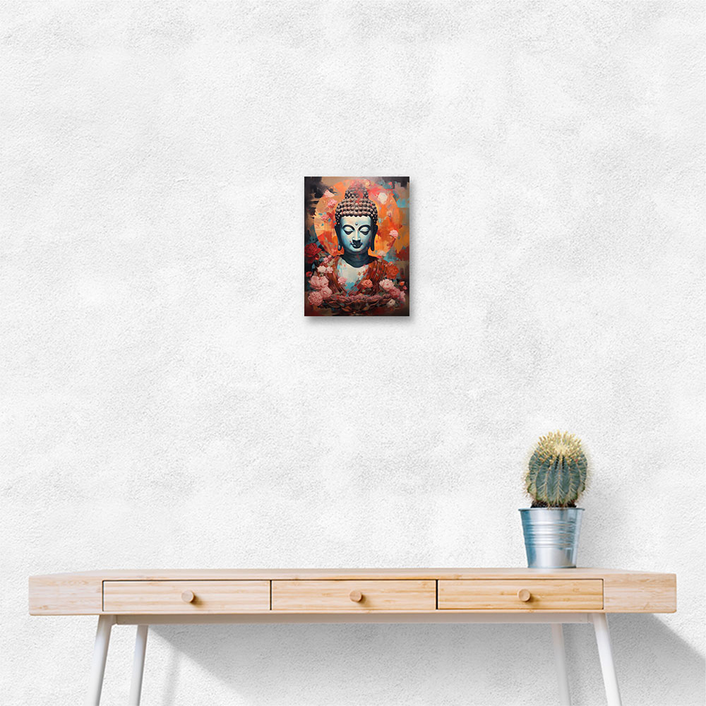 Buddha Flowers 2 Wall Art Buddha Flowers 2 Wall Art