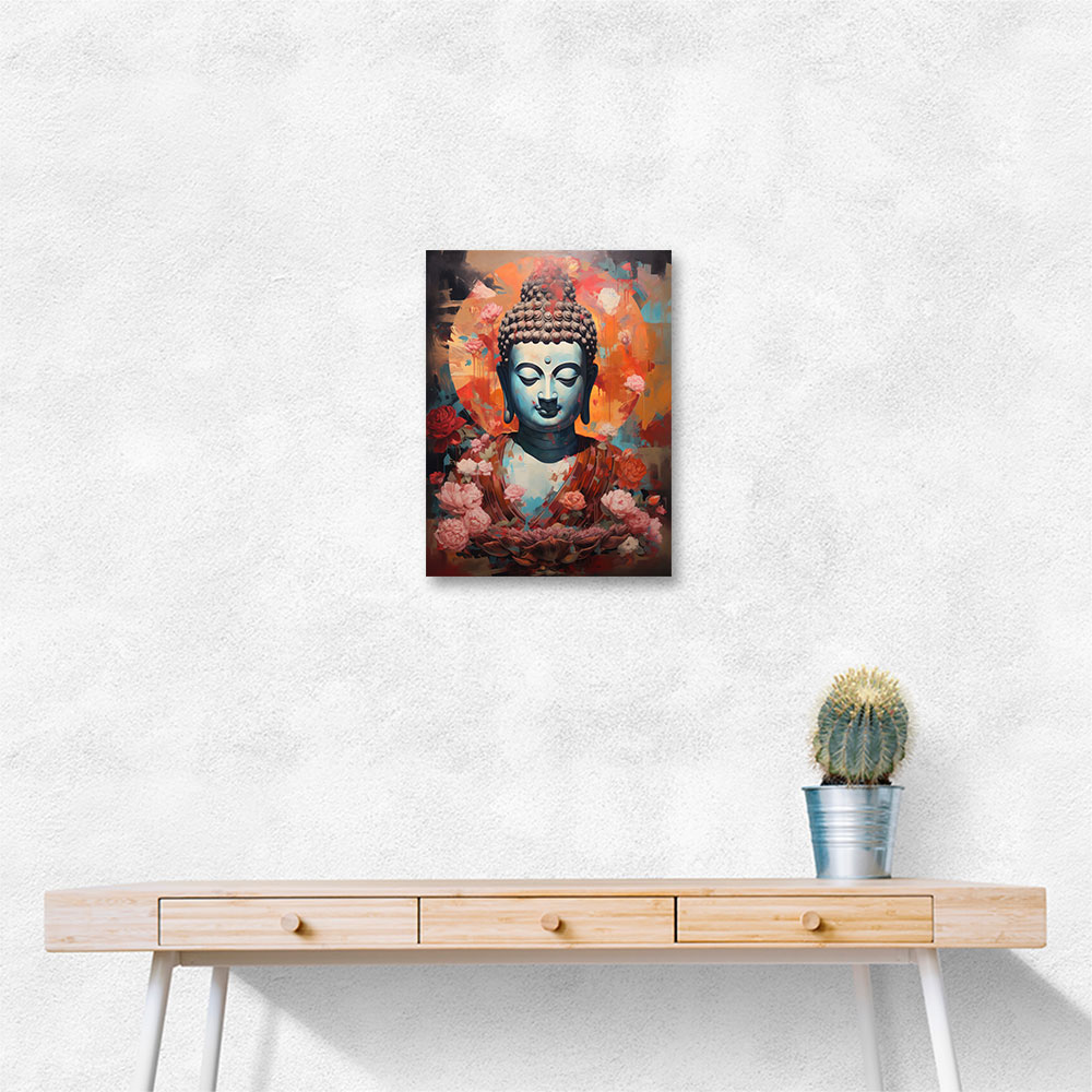 Buddha Flowers 2 Wall Art Buddha Flowers 2 Wall Art