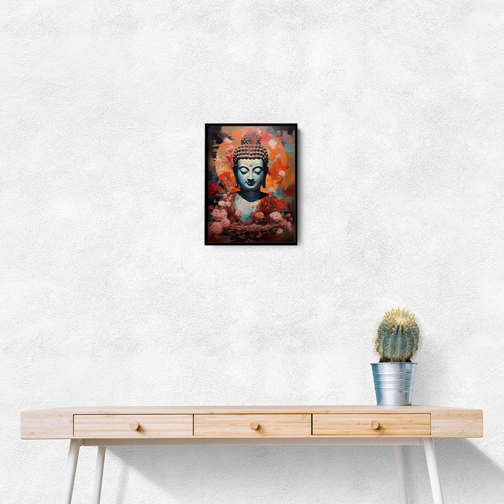 Buddha Flowers 2 Wall Art Buddha Flowers 2 Wall Art