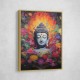 Buddha Flowers 3 Wall Art