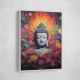 Buddha Flowers 3 Wall Art