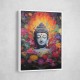 Buddha Flowers 3 Wall Art