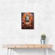 Buddha Flowers 4 Wall Art