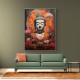 Buddha Flowers 4 Wall Art