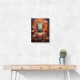 Buddha Flowers 5 Wall Art