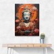 Buddha Flowers 5 Wall Art