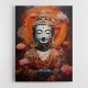 Buddha Flowers 5 Wall Art