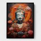 Buddha Flowers 5 Wall Art