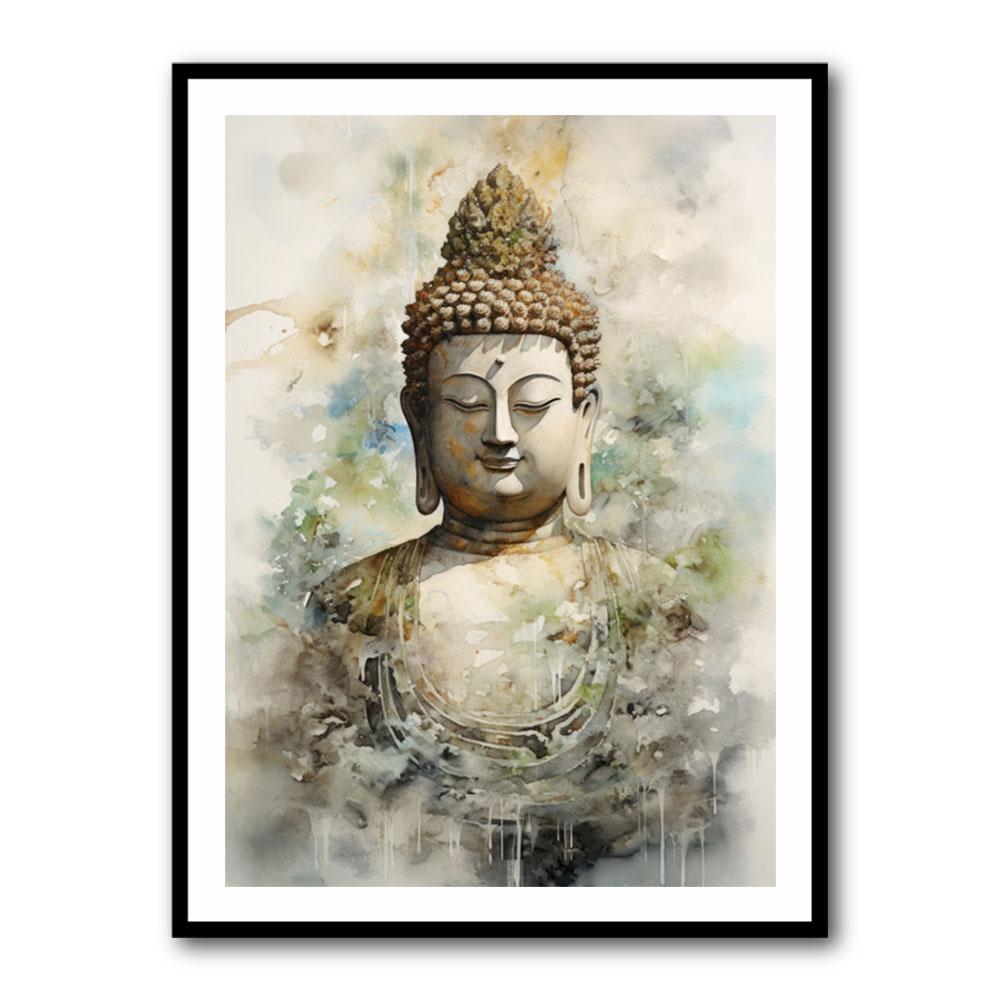 Buddha Water Color Wall Art