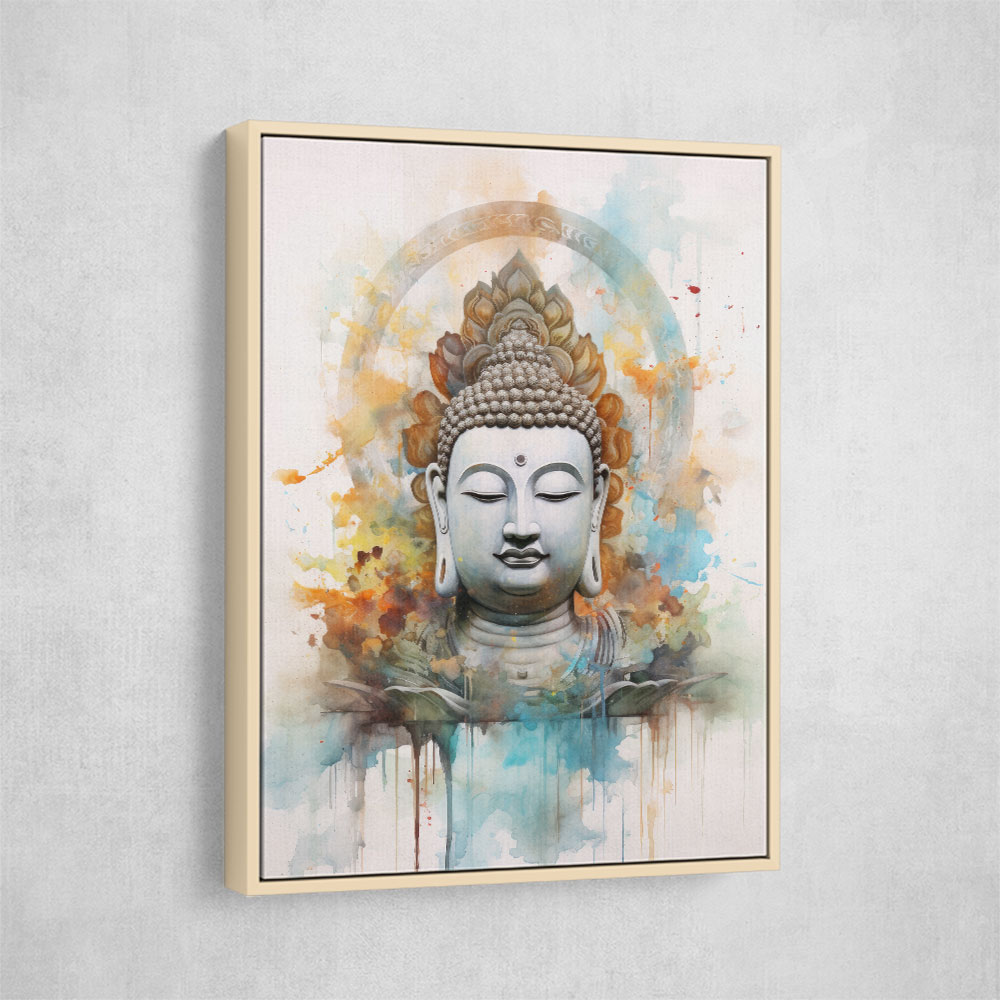 Buddha Water Color 3 Wall Art
