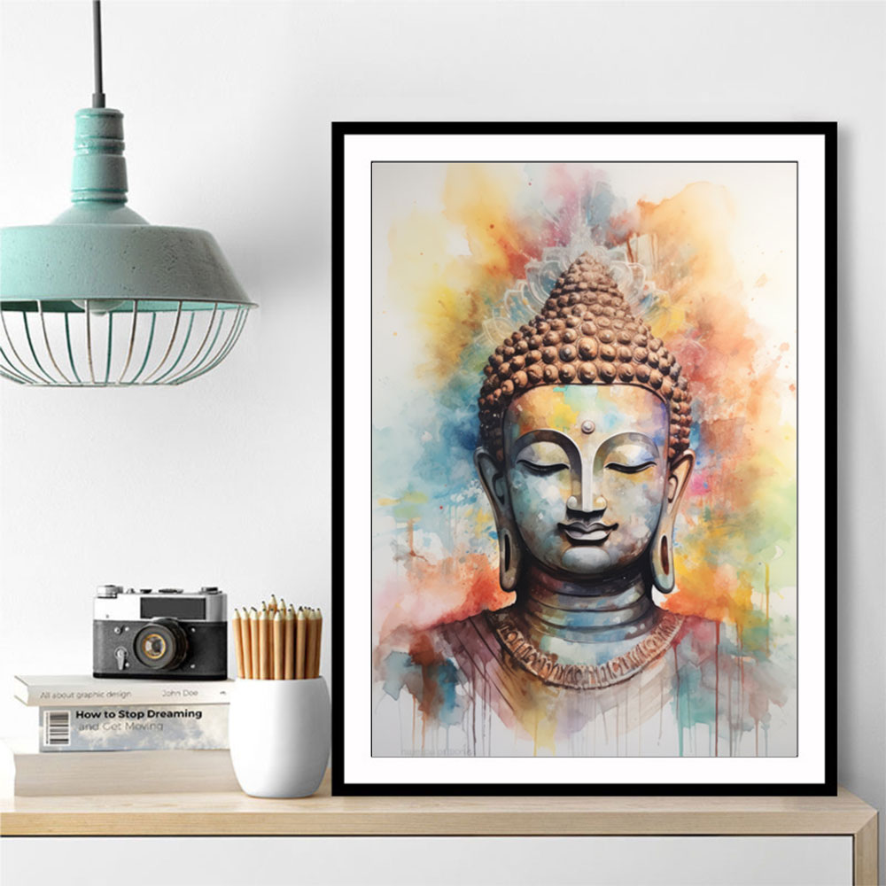 Buddha Water Color 4 Wall Art