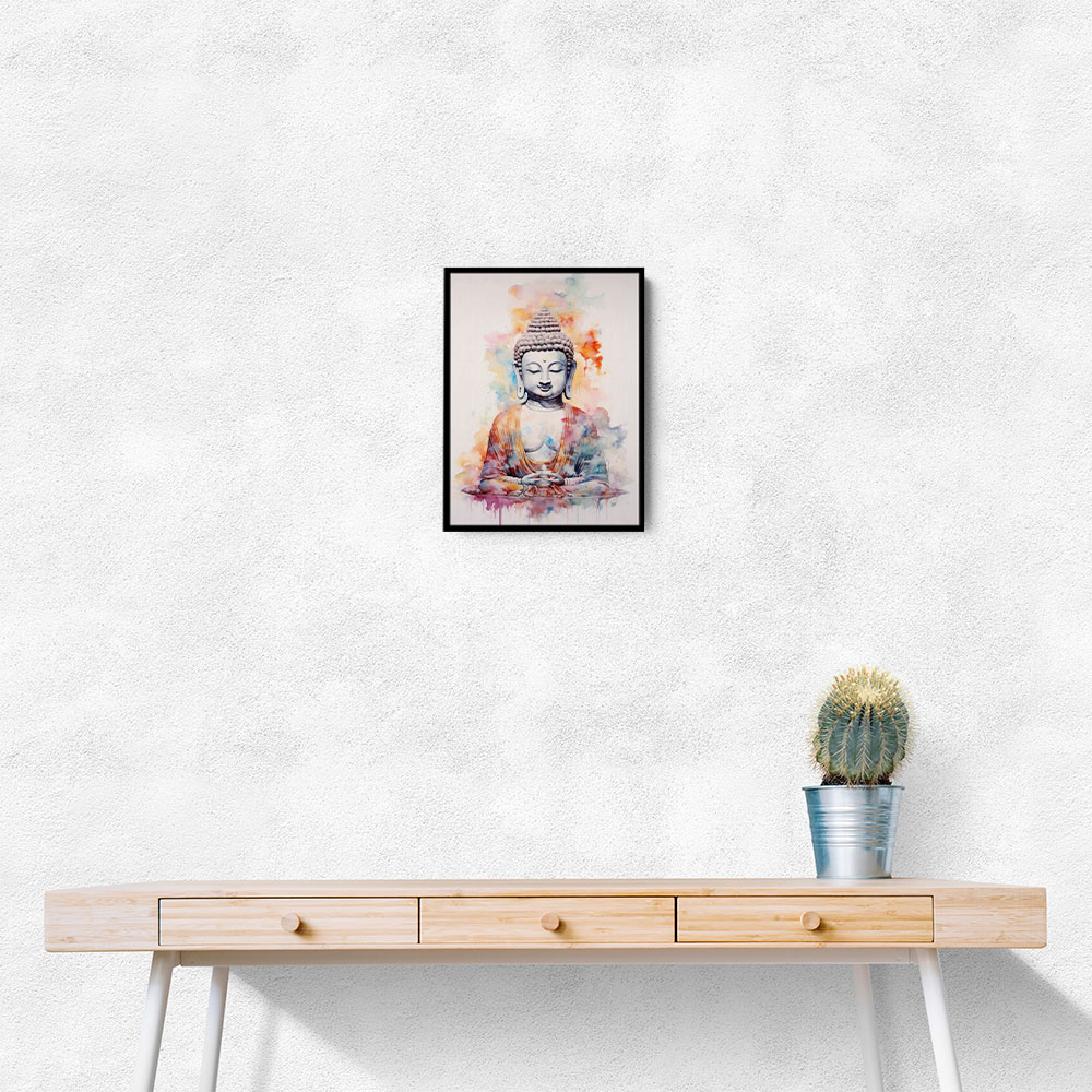 Buddha Water Color 5 Wall Art Buddha Water Color 5 Wall Art