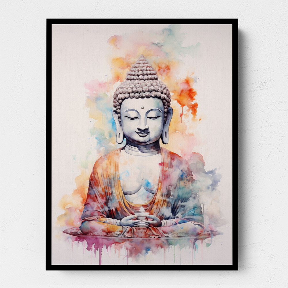 Buddha Water Color 5 Wall Art