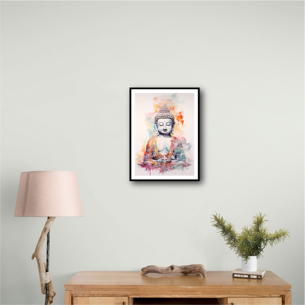 Buddha Water Color 5 Wall Art