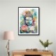 Buddha With a Lotus Flower Water Color 4 Wall Art