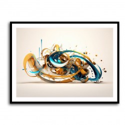 Abstract Calligraphy 7 Wall Art