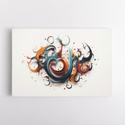 Abstract Calligraphy 9 Wall Art