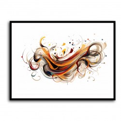 Abstract Calligraphy 10 Wall Art