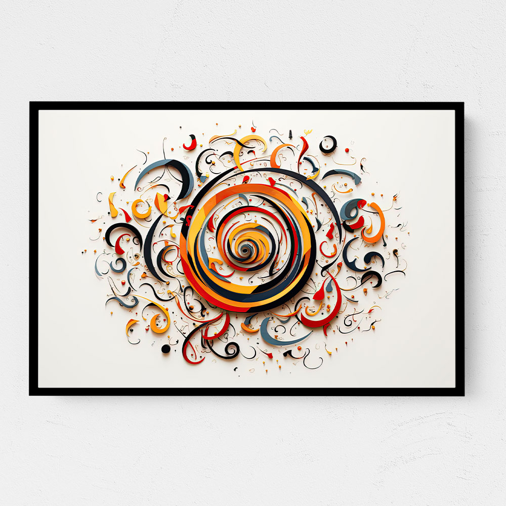 Abstract Calligraphy 11 Wall Art