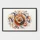 Abstract Calligraphy 11 Wall Art Abstract Calligraphy 11 Wall Art