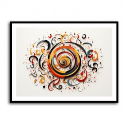 Abstract Calligraphy 11 Wall Art