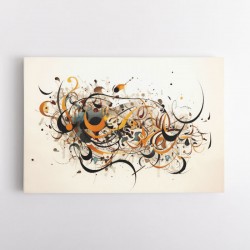 Abstract Calligraphy 12 Wall Art